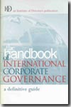 The handbook of international corporate governance. 9780749440602