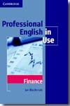 Professional english in use finance