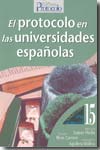 El protocolo en las universidades españolas. 9788495789242