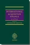 International acquisition finance