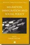 Migration, immigration and social policy