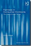 Fairness in consumer contracts
