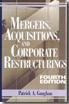 Mergers, acquisitions, and corporate restructings. 9780471705642