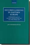 Secured lending in eastern Europe