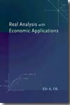 Real analysis with economic applications