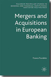Mergers and acquisitions in european banking