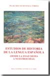 Estudios de historia de la lengua española. 9788496308657
