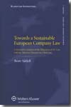 Towards a sustainable european company Law