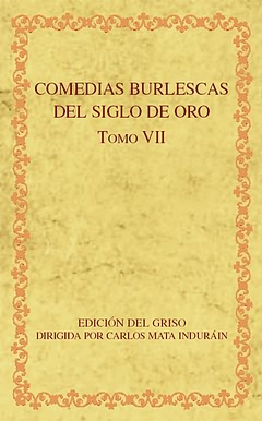Comedias burlescas del siglo de Oro. 9788484895923