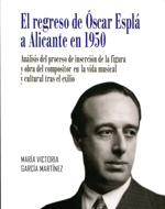 El regreso de Óscar Esplá a Alicante en 1950