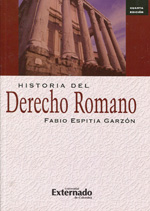 Historia del Derecho romano. 9789587108255