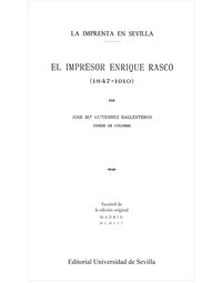 El impresor Enrique Rasco