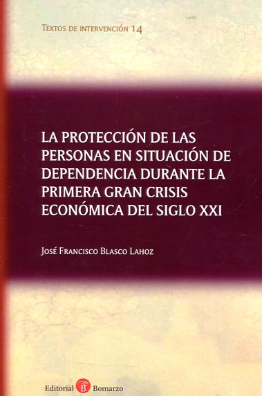 La protección de las personas en situación de dependencia durante la primera gran crisis económica del siglo XXI