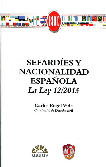 Sefardíes y nacionalidad española