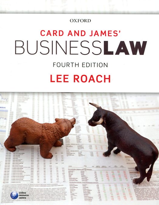Card and James' business Law. 9780198748380