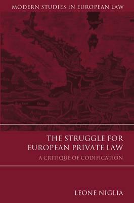 The struggle for european private Law. 9781509913824