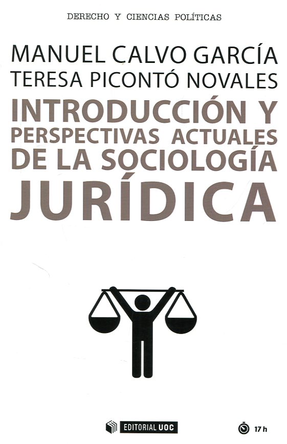 Introducción y perspectivas actuales de la sociología jurídica. 9788491168560