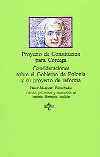 Proyecto de Constitución para Córcega. Consideraciones sobre el Gobierno de Polonia