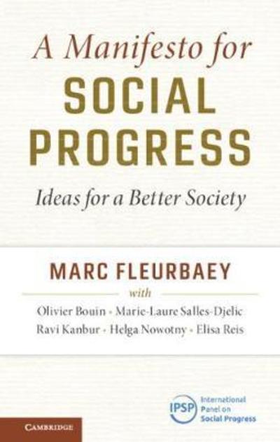 A manifesto for social progress. 9781108440929