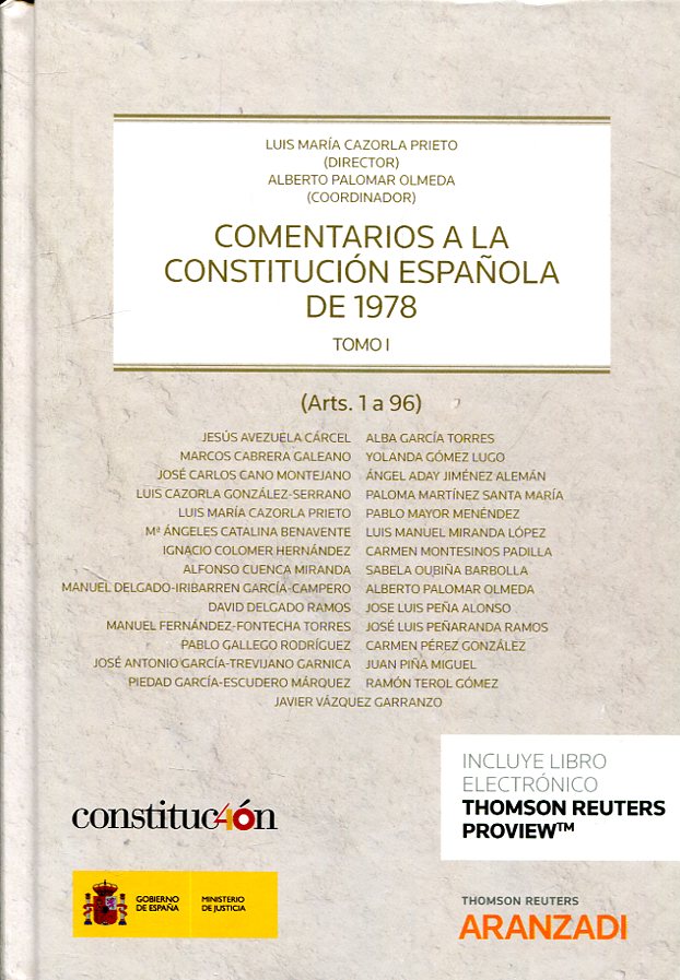 Comentarios a la Constitución Española de 1978