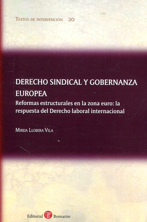 Derecho sindical y gobernanza europea. 9788417310066