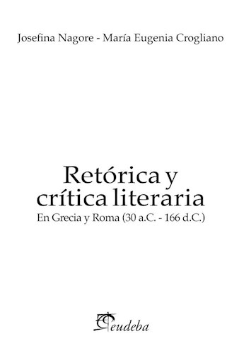 Retórica y crítica literaria. 9789502323220