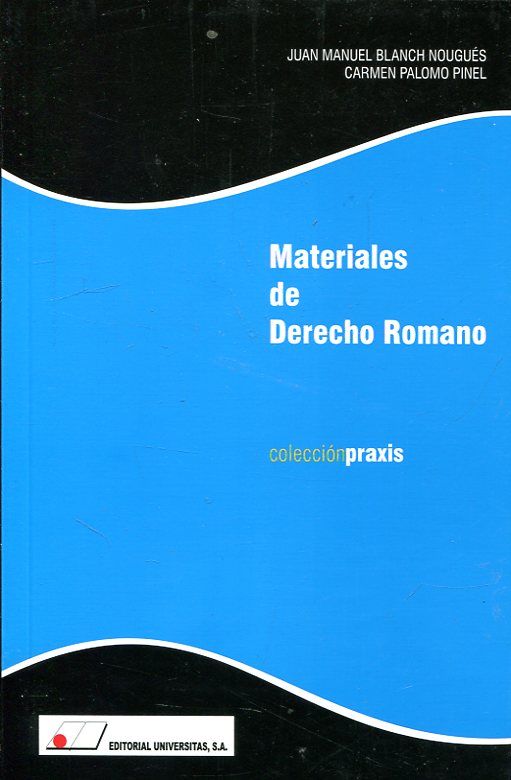 Materiales de Derecho romano. 9788479915049