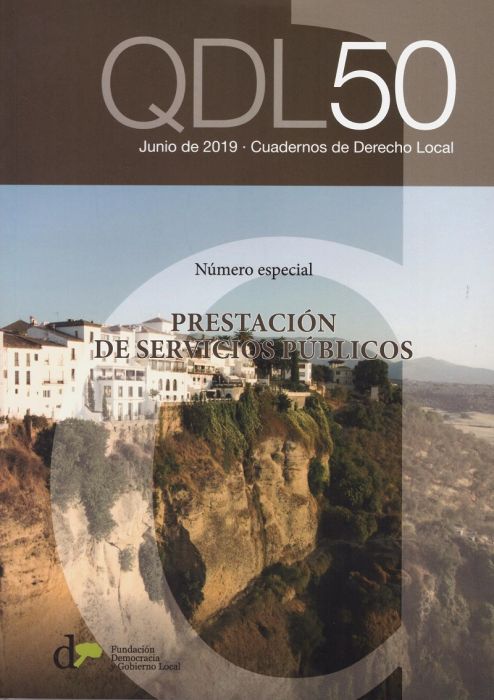 QDL. Cuadernos de Derecho Local, Nº 50, año 2019