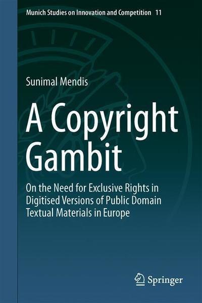 A Copyright Gambit. 9783662594537