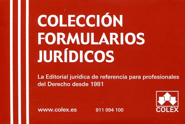 Colección Formularios Jurídicos