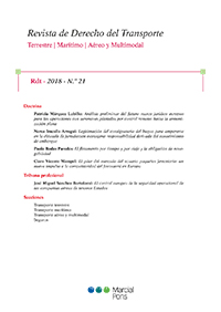 Revista de Derecho del Transporte, Nº23, año 2019