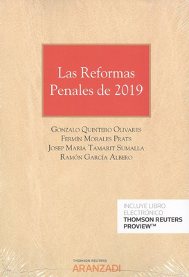 Las reformas penales de 2019. 9788413097763