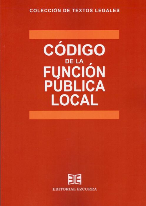 Código de la Función Pública Local. 9788416190492