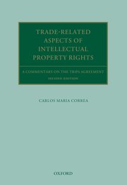 Trade related aspects of intellectual property rights. 9780198707219