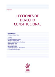 Lecciones de Derecho constitucional. 9788413556819