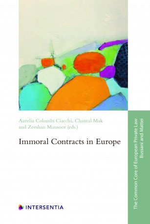 Inmoral contracts in Europe. 9781839700101