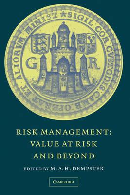 Risk management. 9780521781800