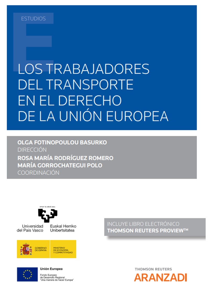 Los trabajadores del transporte en el Derecho de la Unión Europea. 9788413917641