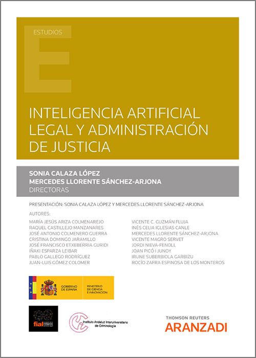 La inteligencia artificial legal y administración de justicia. 9788411246743