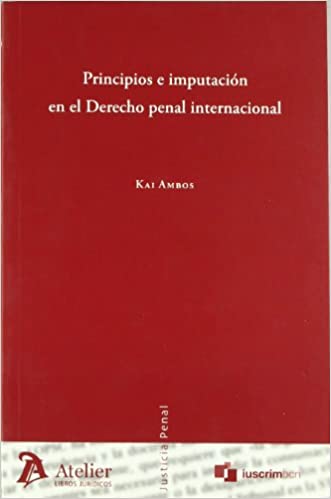 Principios e imputación en el Derecho penal internacional. 9788496758599