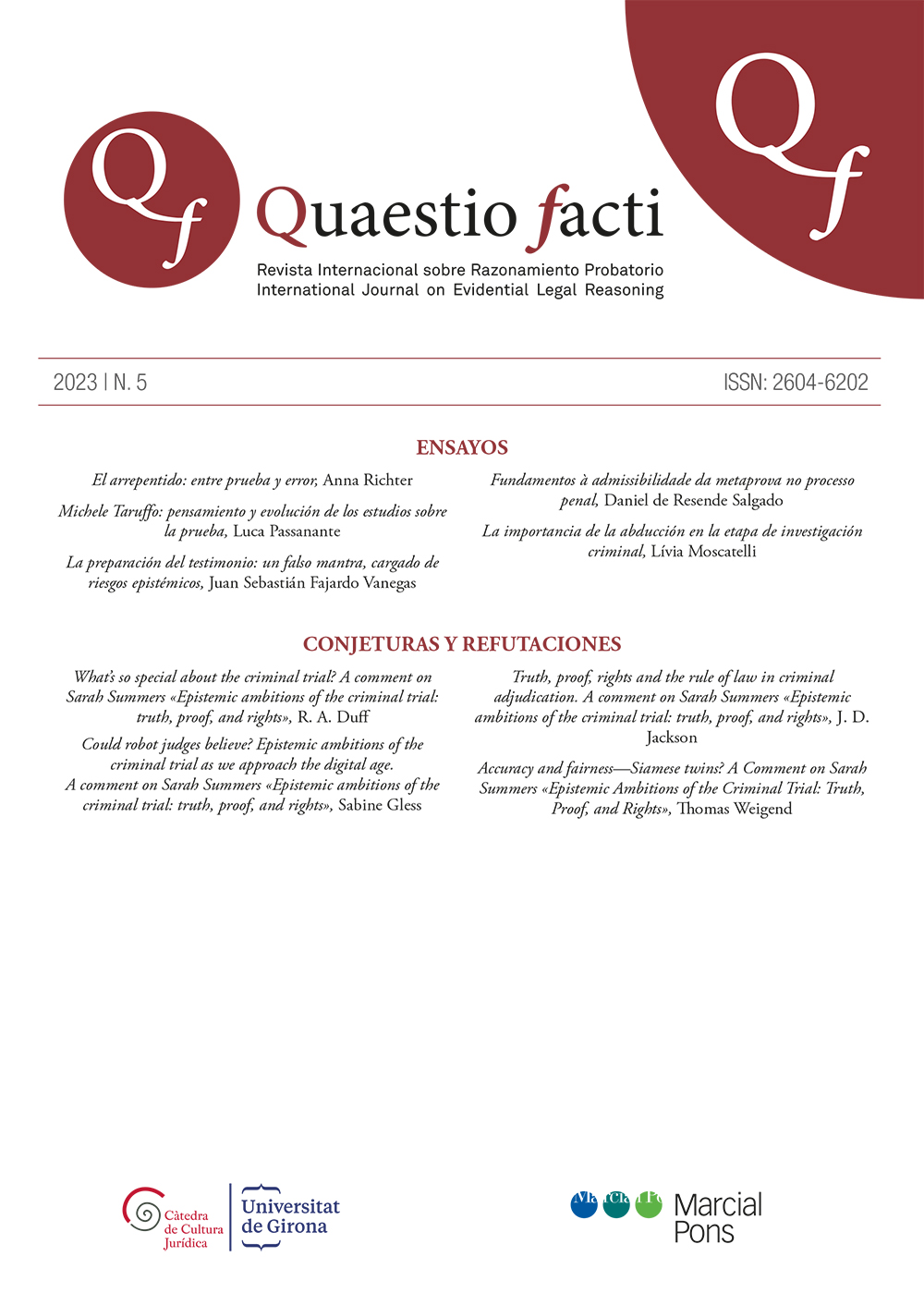 Quaestio Facti 5 (2023). 101101886